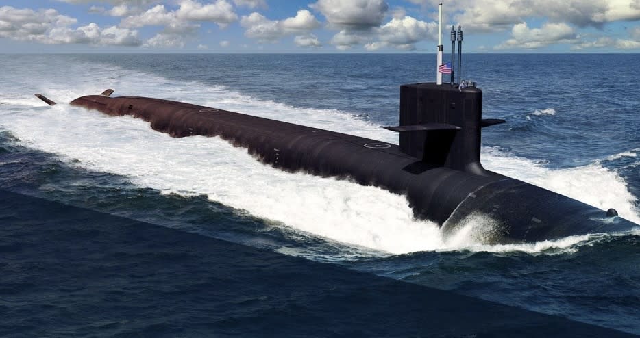 近期韓國發生一件事情，引發外界強烈關注，美國 1 艘配備核彈頭的彈道導彈潛艇，首次停靠在韓國釜山的港口。突圍美國「俄亥俄」級核潛艇。   圖：翻攝自騰訊網