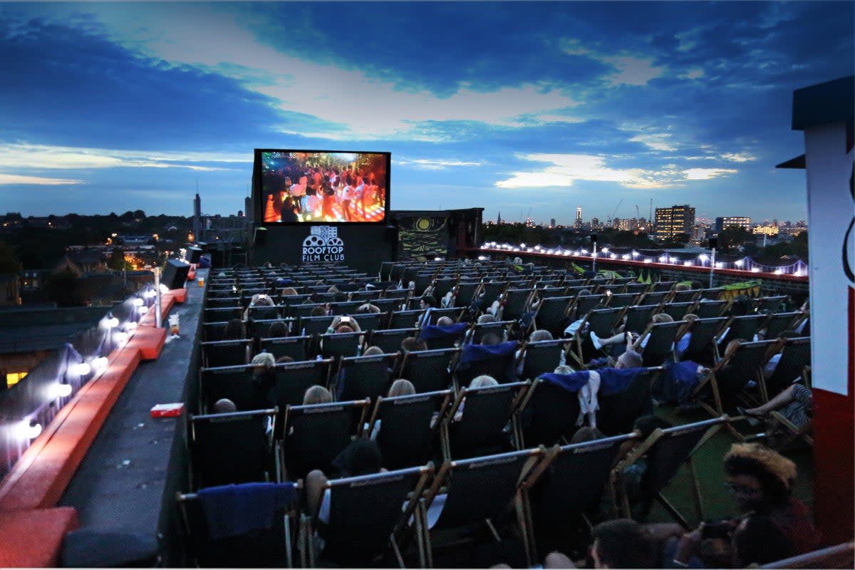 An outdoor cinema in Peckham this summer  (Alamy Stock Photo)