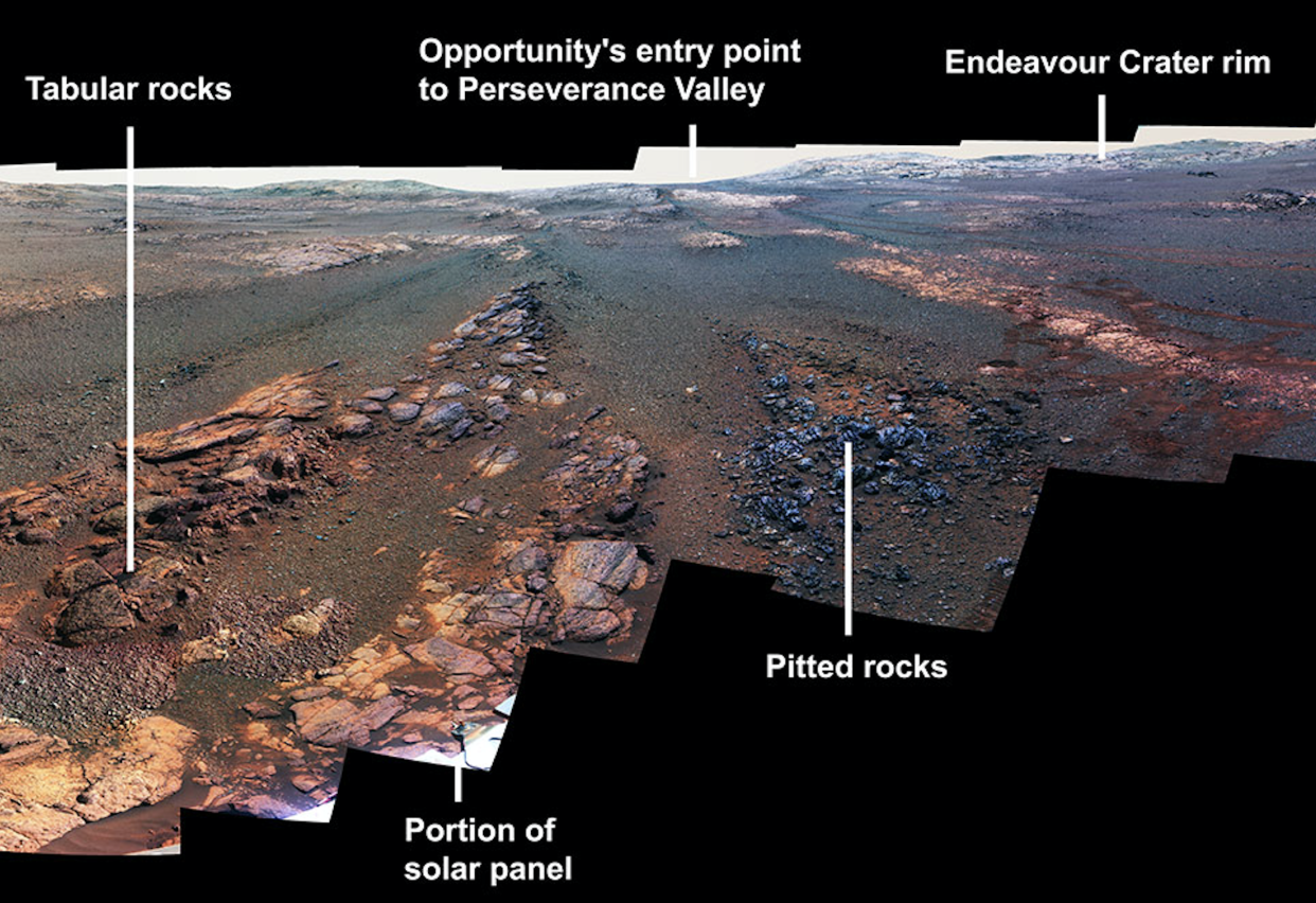 It captured one last panorama (NASA)