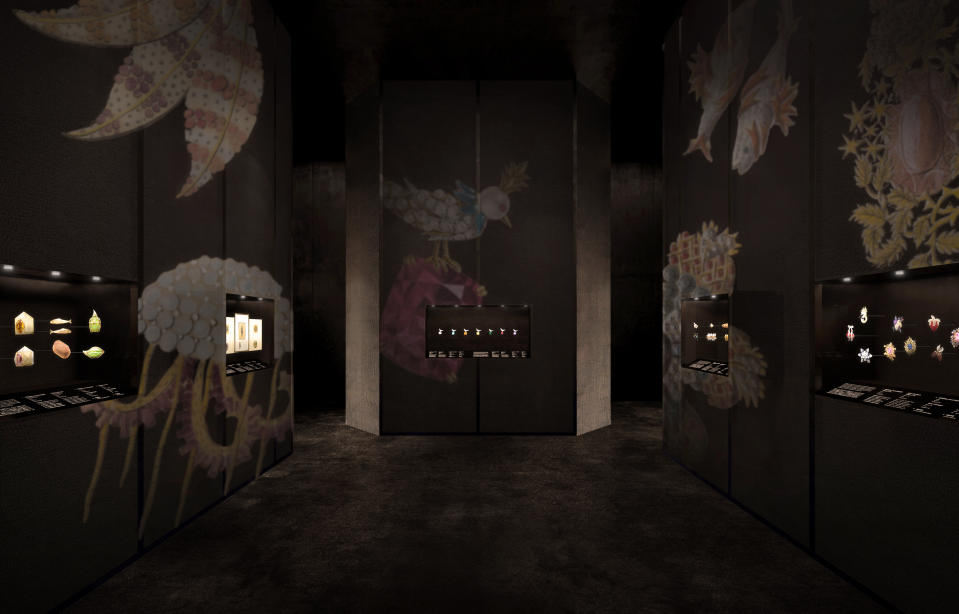 Tiffany & Co.'s new immersive exhibition Tiffany Wonder in Tokyo. (PHOTO: Tiffany & Co.)