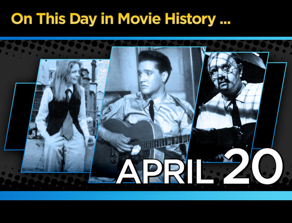 On this Day in Movie History April 20 Title Card