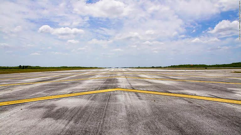 Solo se construyó una pista de las seis que se planearon. Ahora, esa pista solitaria es un recordatorio nostálgico de un sueño que nunca se materializó