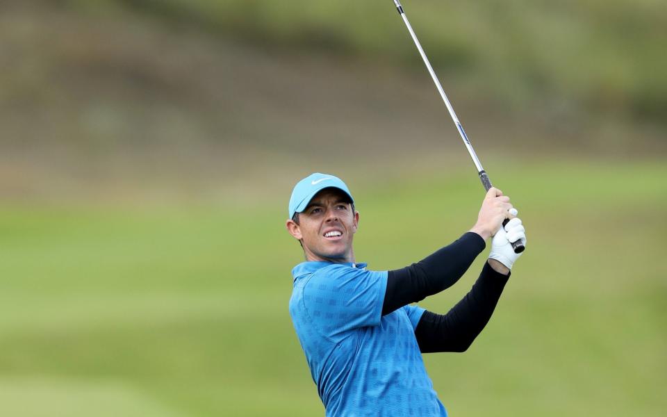 Rory McIlroy will be hoping for a better second round at Royal Portrush - David Cannon Collection