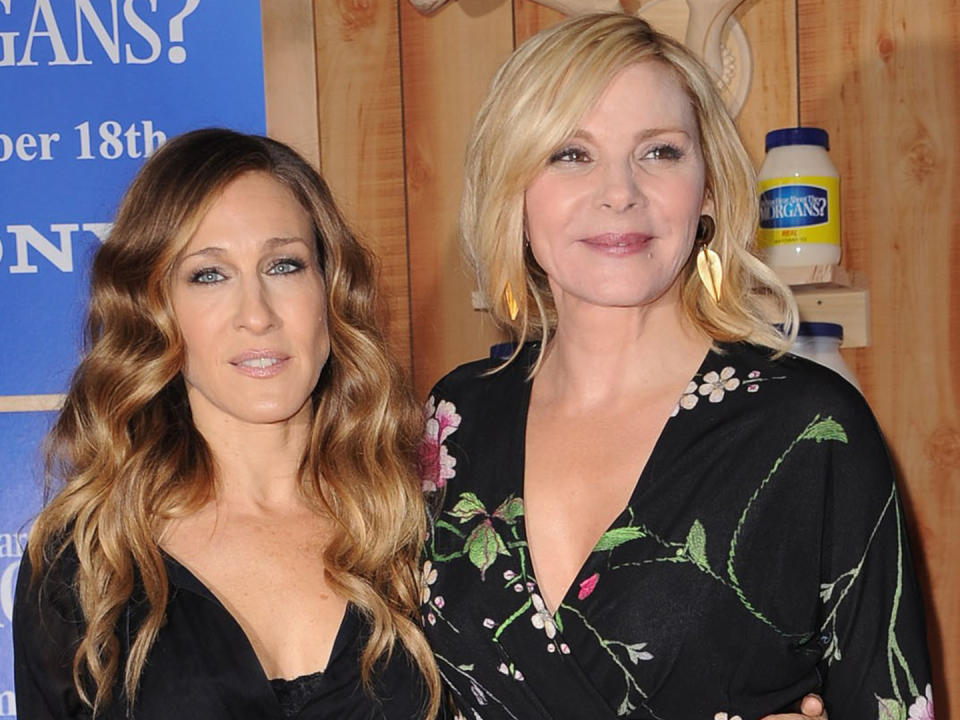 Kim Cattrall and Sarah Jessica Parker