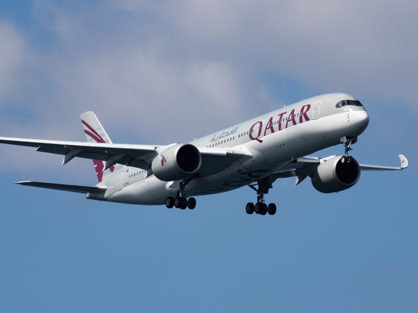 Qatar A350.
