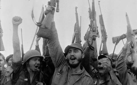 Fidel Castro came to power in Cuba in 1959 - Credit: getty