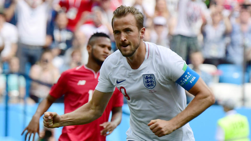 Harry Kane became just the third Englishman to score a hat-trick at the World Cup finals as England routed Panama on Sunday.