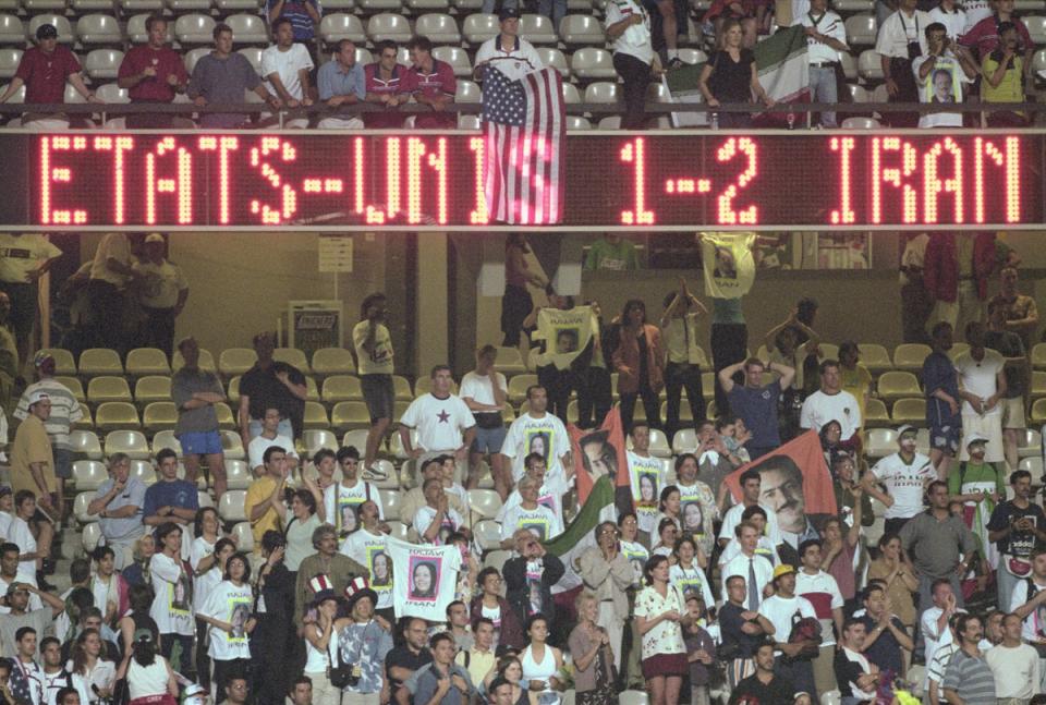 Iran famously beat the United States in 1998 (Getty Images)