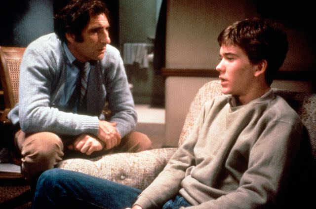 <p>Paramount/ Everett</p> Judd Hirsch and Timothy Hutton in 'Ordinary People'