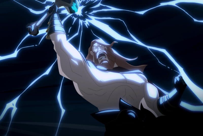 Thor is voiced by Pilou Asbaek in Zack Snyder's "Twilight of the Gods." Photo courtesy of Netflix