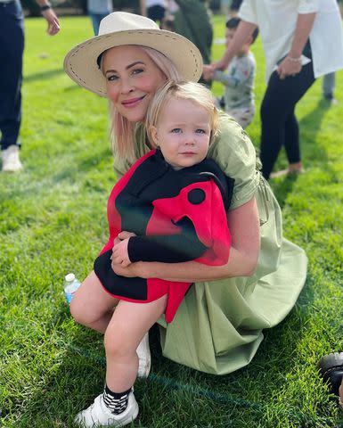 <p>Brittany Daniel/Instagram</p> Brittany Daniel and daughter Hope, 2.