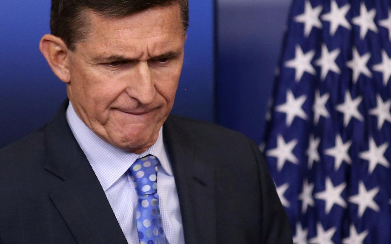 General Flynn was President Trump's choice as national security adviser - despite being paid thousands by Russian state-sponsored TV network - REUTERS