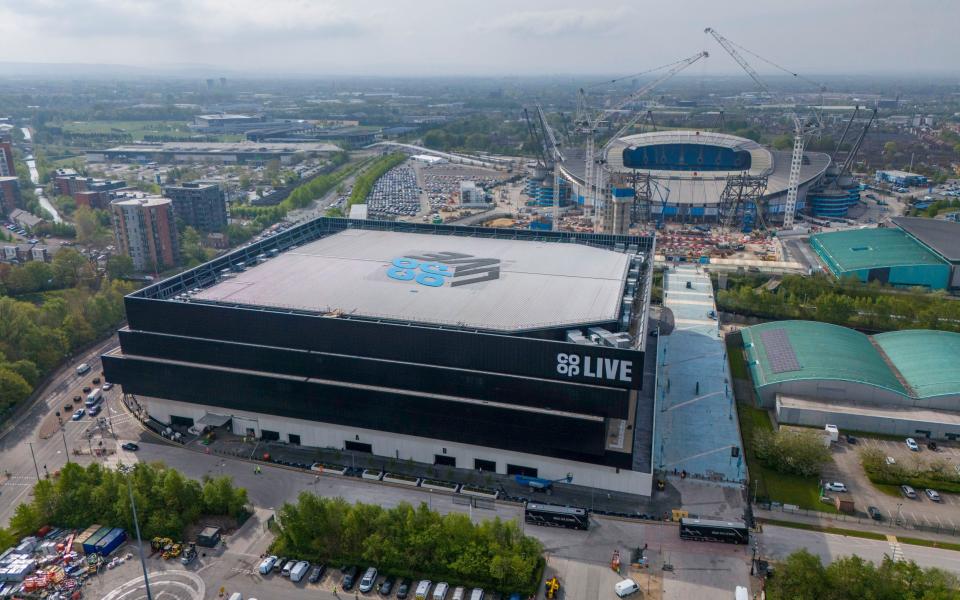 The opening of the Co-op Live Arena in Manchester has been postponed several times