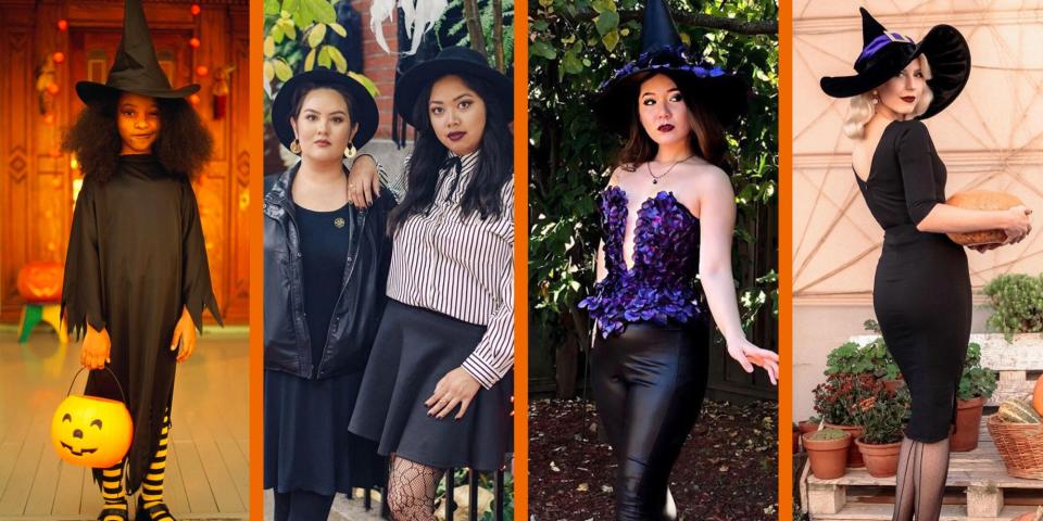 22 DIY Halloween Witch Costumes That Are Simple But Not Basic