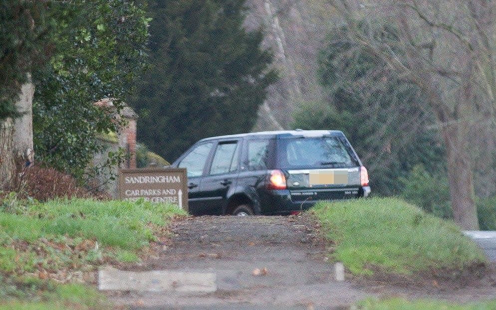 The Land Rover driven by the Duke of Edinburgh on Saturday afternoon - GEOFF ROBINSON PHOTOGRAPHY