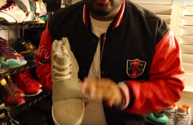 DJ Khaled Shows Off His Sneaker Collection