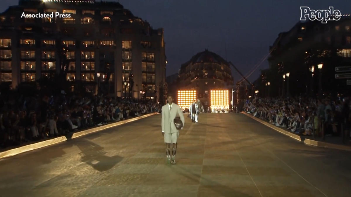 The Best Moments from Pharrell Williams' Debut Louis Vuitton Fashion Show