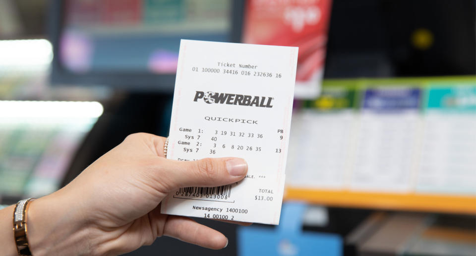 The Powerball winner, who purchased the ticket in Tasmania, has yet to come forward. Source: The Lott