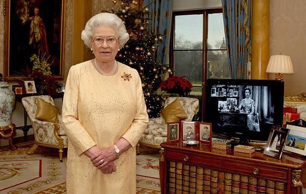 For the first time in nearly 30 years, the Queen hasn't attended Christmas mass at Sandringham due to a cold. Photo: Getty images