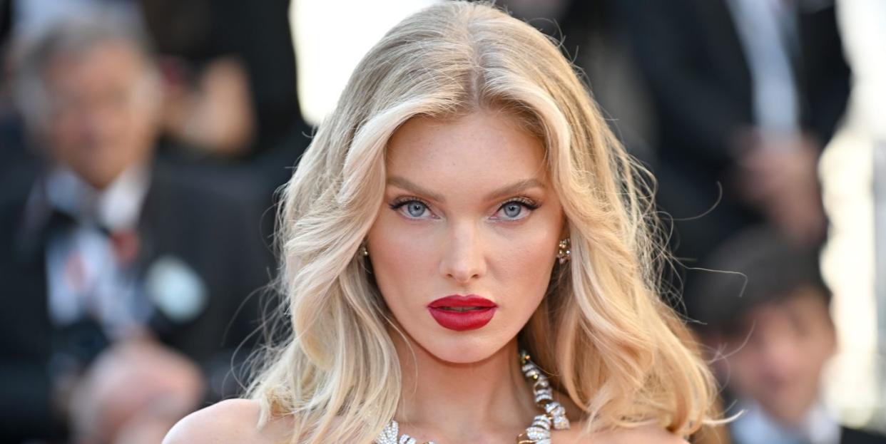 elsa hosk at the cannes film festival