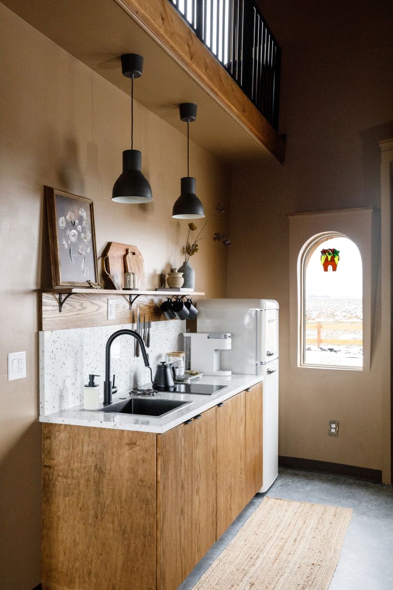 Window in newly remodeled kitchen.