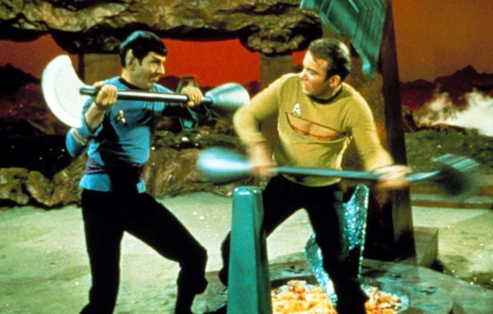 STAR TREK, Leonard Nimoy and William Shatner