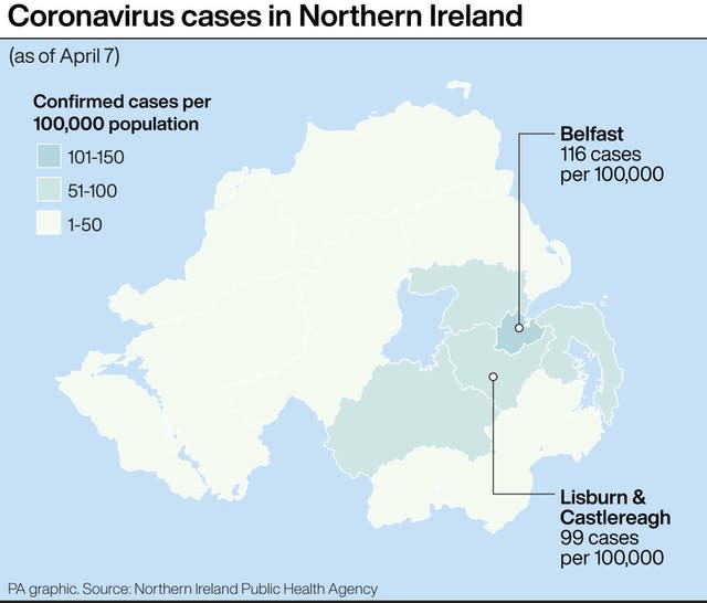 HEALTH Coronavirus Ulster