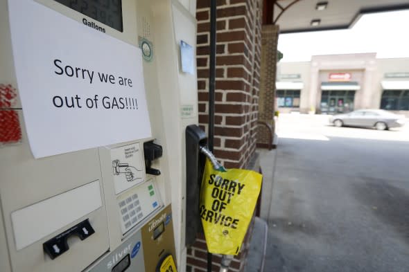 AP image gas shortage 9/12