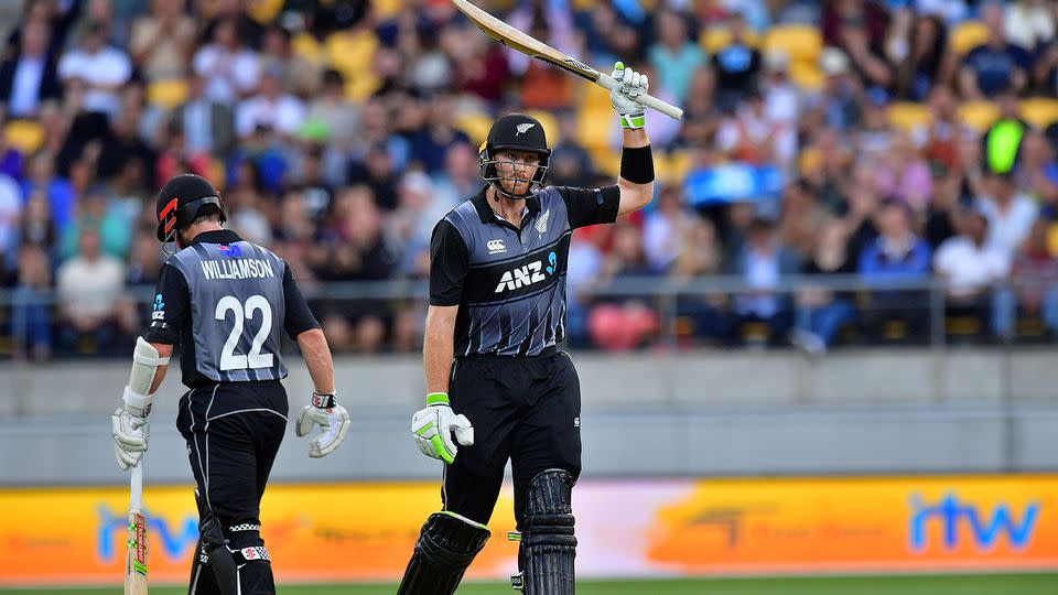 Williamson's knock set up the win for the Kiwis. Pic: Getty