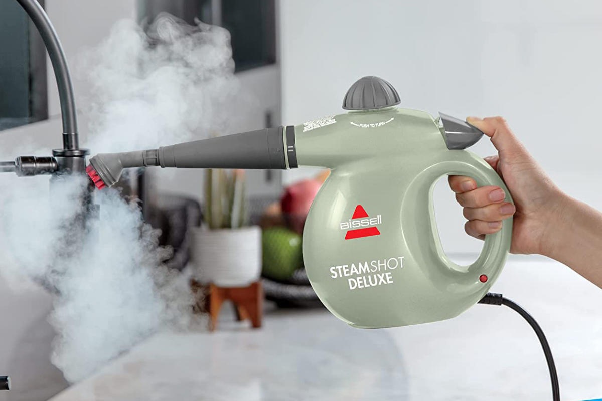 BLACK+DECKER Multipurpose Steam Cleaning System featuring STEAM