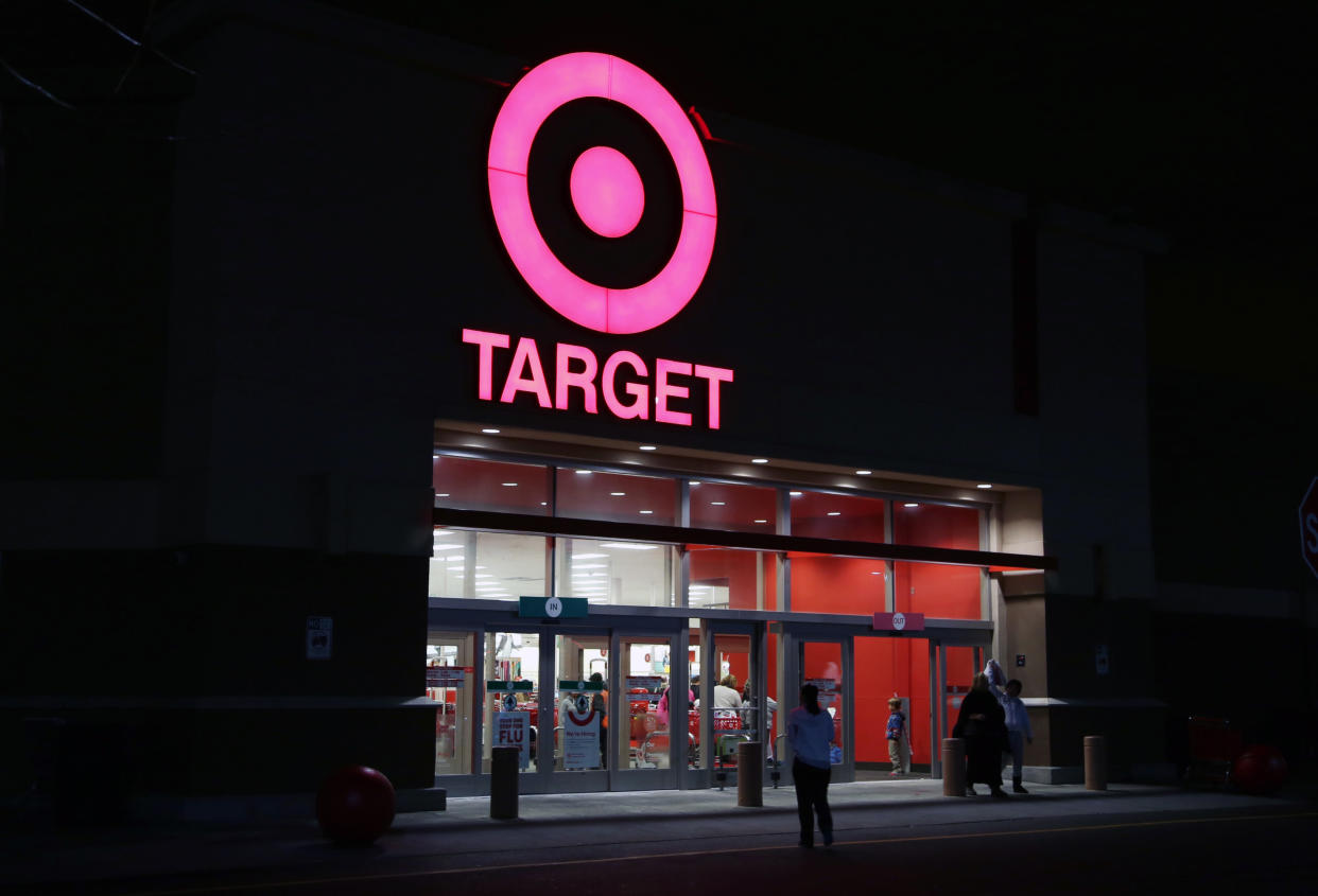 NEW YORK, NY - DECEMBER 23:  US retail chain market Target is seen on December 23, 2013 in New York, NY. Target faces lawsuits from customers after announcing that the credit card information of 40 million customers who shopped at the retailer between December 15 and 27  were stolen. The case files claim that Target failed to maintain reasonable security procedures for customer safety.The company sued by many clients in US courts. If the number of lawsuits increases, a joint case is to be formed by extending the case file. (Photo by Mucahit Oktay/Anadolu Agency/Getty Images)