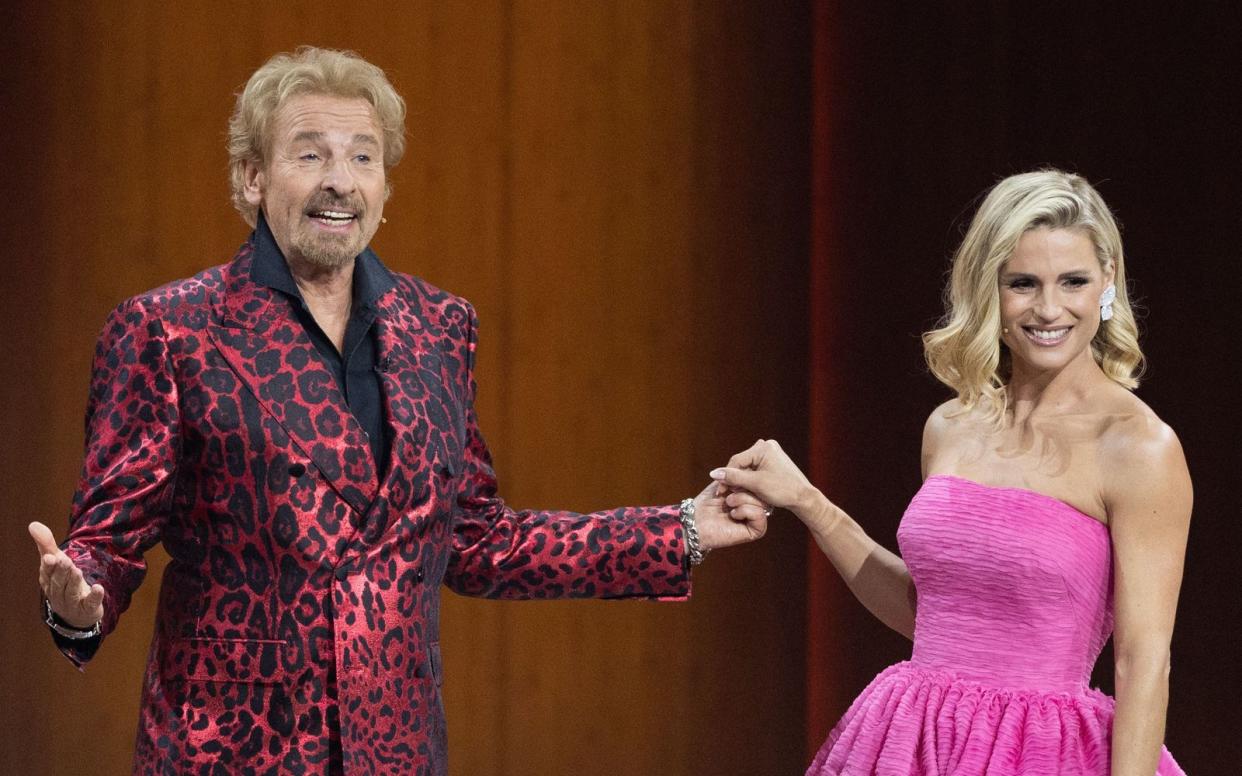 Thomas Gottschalk und Michelle Hunziker verbindet eine lange gemeinsame Wegstrecke - auch bei "Wetten, dass ..?". (Bild: 2022 Getty Images/Andreas Rentz)