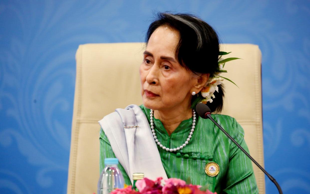 Burma's de-facto leader Aung San Suu Kyi agreed after a meeting with the Bangladeshi leader - REUTERS