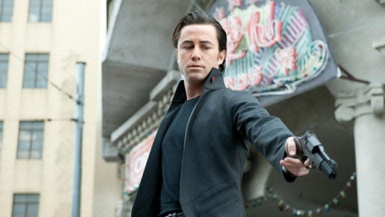 joseph gordon levitt in looper 2012 movie