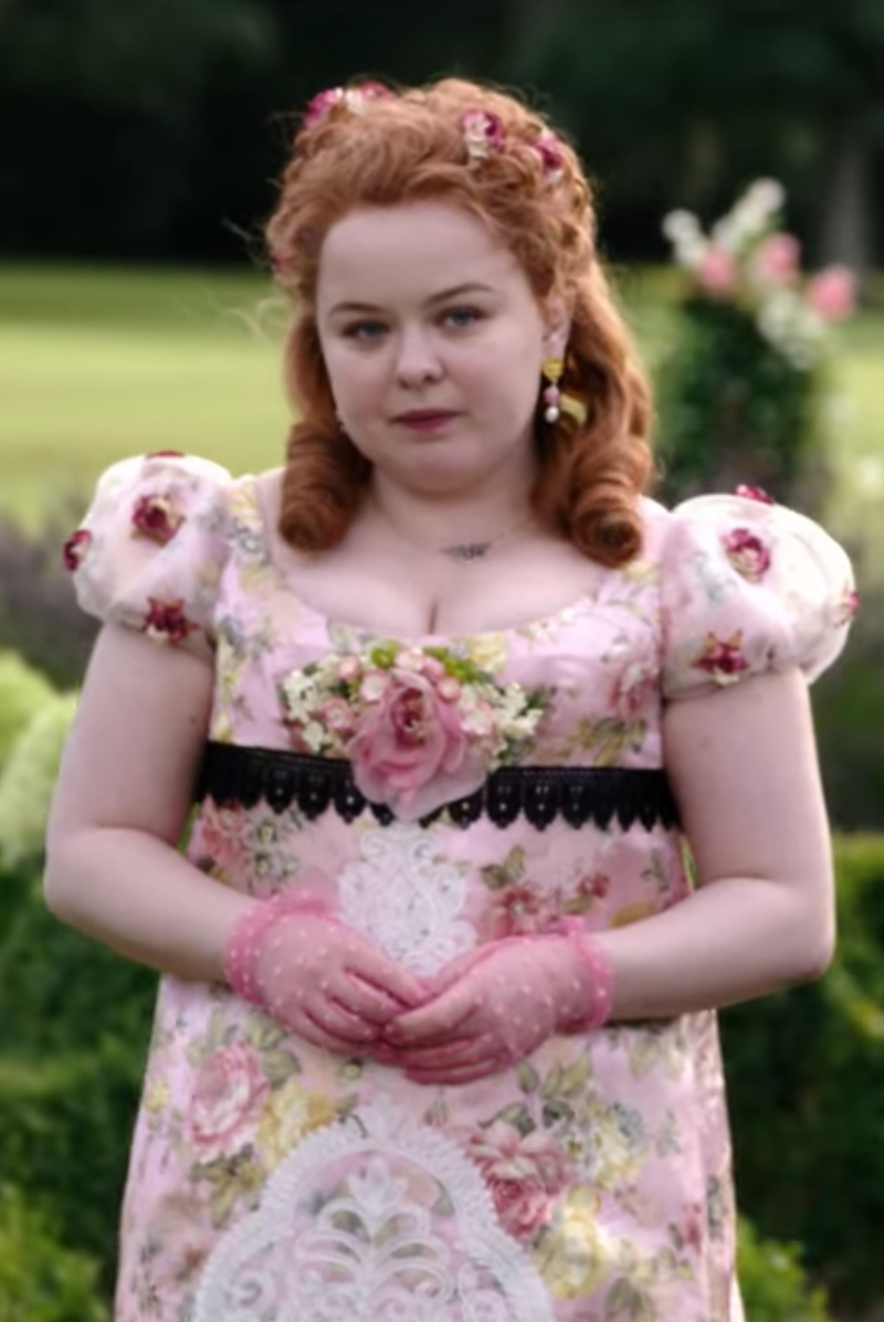 Penelope Featherington's Garden Party Look