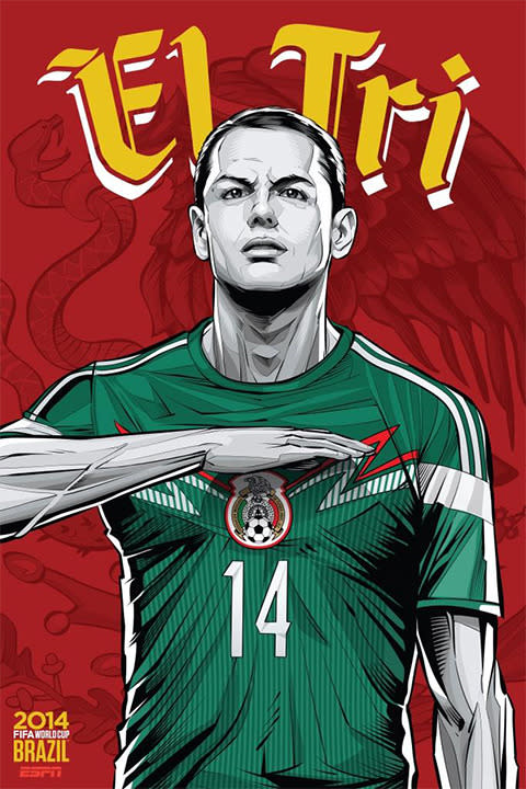 Mexico poster (Cristiano Siqueira for ESPN)