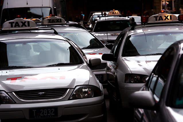 Police are appealing for information after a man was allegedly dragged 100m by a taxi in Sydney. Source: Getty/Stock