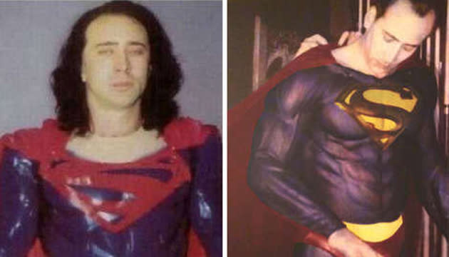 Nicolas Cage wäre gerne in die Rolle von Superman geschlüpft (Bild: Yahoo)