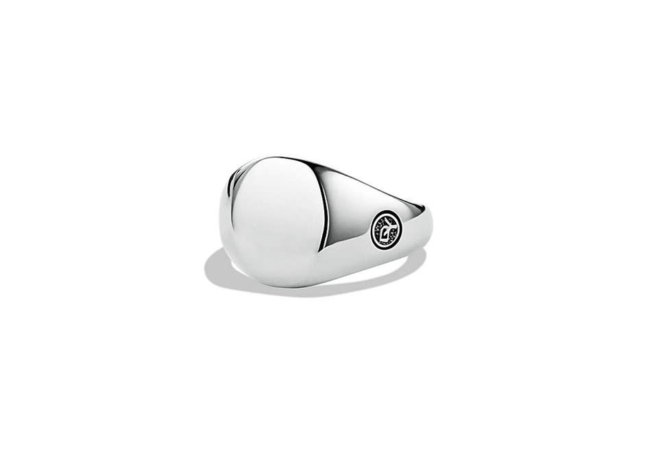 David Yurman Heirloom Oval Signet Ring