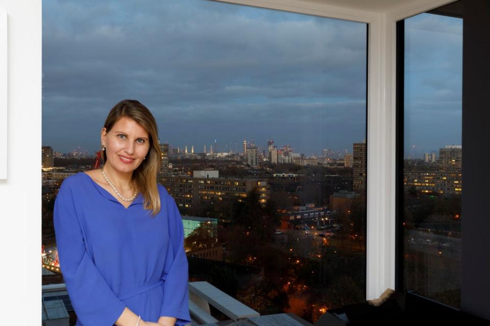 Residents, including Gergana Peeva,  have been smitten by the views and the bold architecture (Grant Frazer)