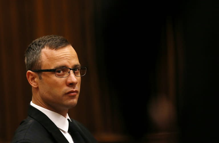 Paralympic track star Oscar Pistorius was jailed last year for killing his girlfriend, model and law graduate Reeva Steenkamp, on Valentine's Day 2013