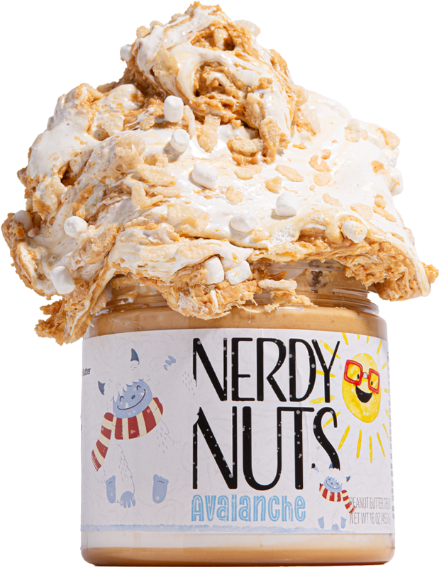 Nerdy Nuts Avalanche Peanut Butter Treat.