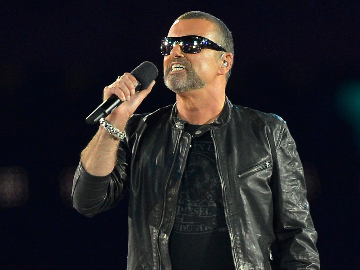 British singer George Michael: Getty