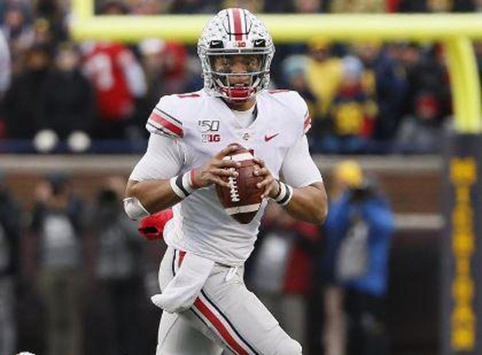 Justin Fields, Adelaide Aquilla named Ohio State Athletes of the Year