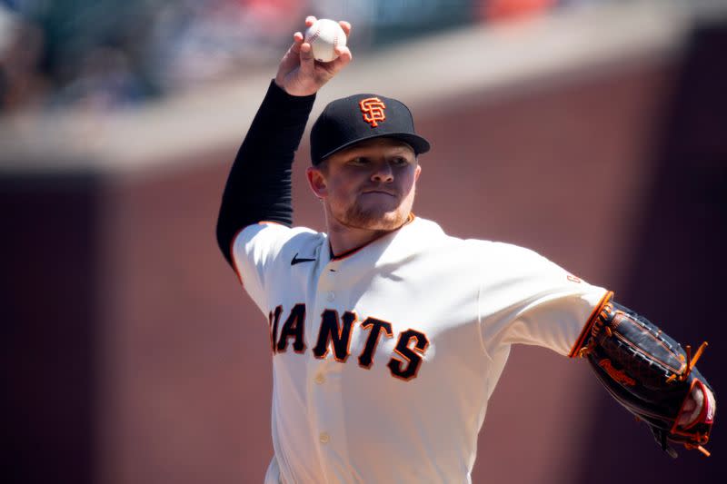 MLB: Texas Rangers at San Francisco Giants