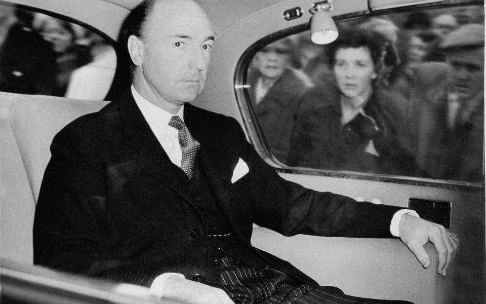 British Secretary of State for War John Profumo, whose affair led to his resignation from the government - Hulton Archive