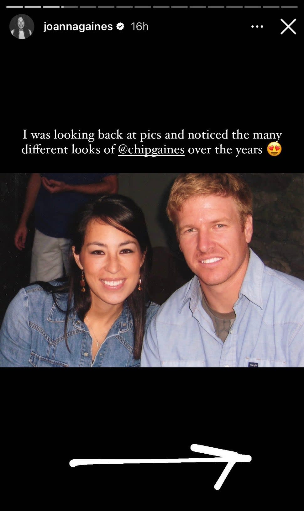 Chip and Joanna Gaines Anniversary Throwbacks on IG