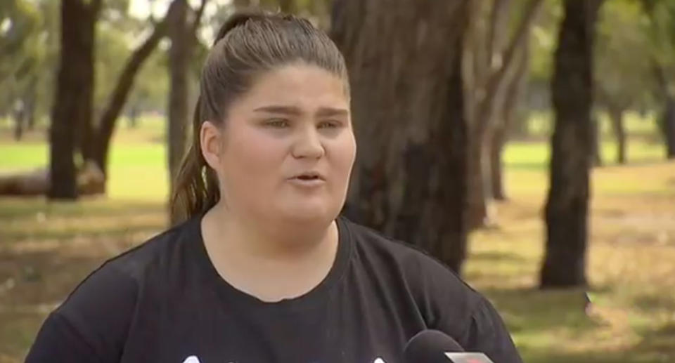 Hannah Swinnerton has become an anti-bullying advocate after being bullied for 13 years. Source: 7 News