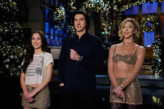 Saturday-Night-Live-Olivia-Rodrigo-Adam-Driver - Credit: Rosalind O’Connor/NBC