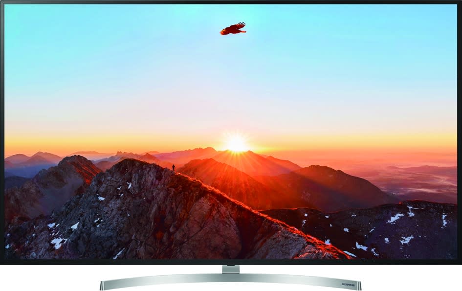 LG SUPER UHD TV一奈米 4K 電視 65SK8000 建議售價NT$89,900元、55SK8000 建議售價 NT$59,900元